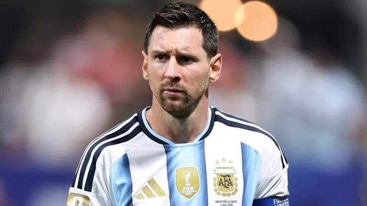 Lionel Messi #10 of Argentina during the FIFA World Cup 2026 Round of 16.