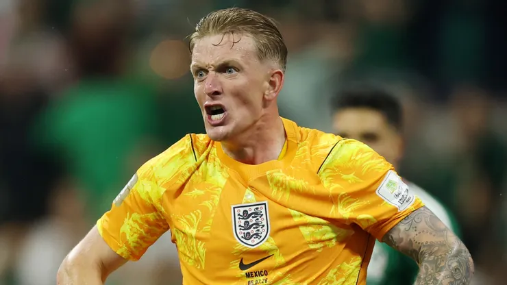 Jordan Pickford #1 of England
