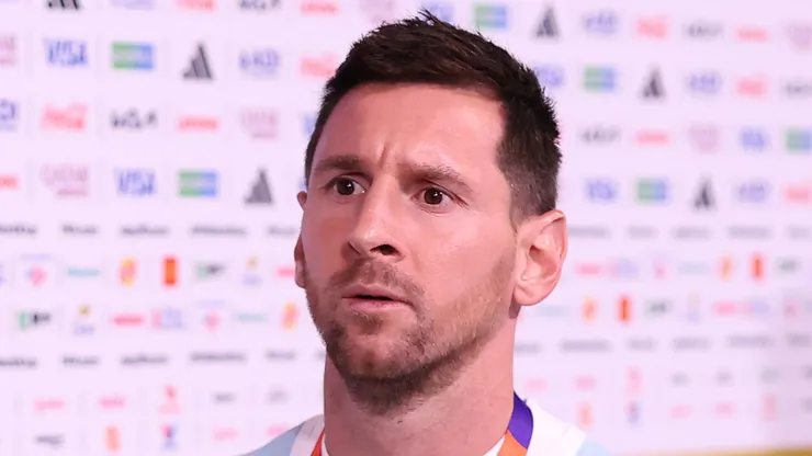 Lionel Messi #10 of Argentina.