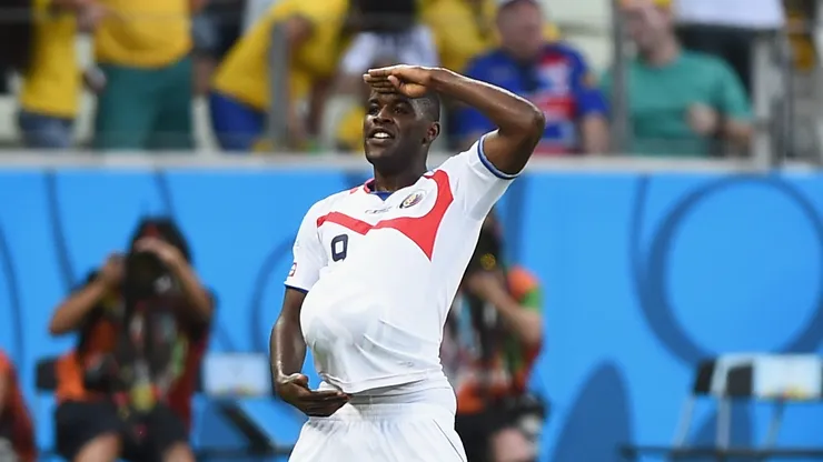 Joel Campbell of Costa Rica during the 2014 World Cup