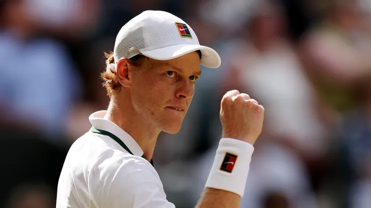 Jannik Sinner at Wimbledon 2026