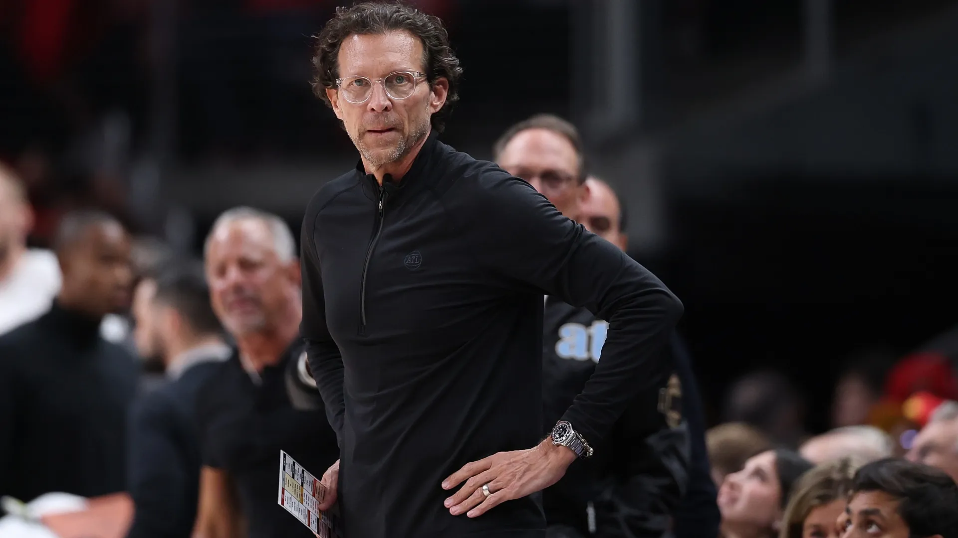 Head coach Quin Snyder of the Atlanta Hawks – Kevin C. Cox/Getty Images