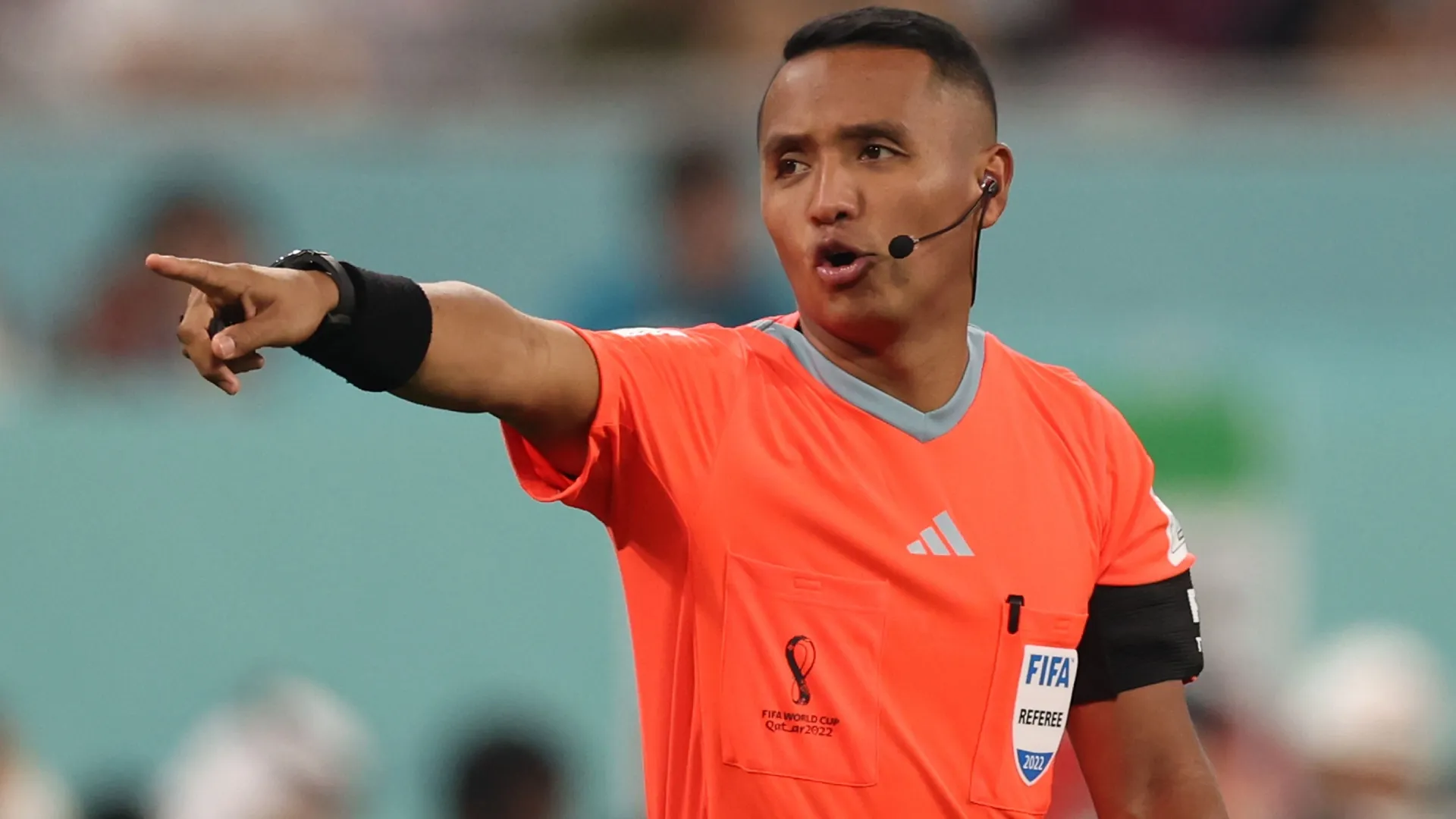 Ivan Arcides Barton Cisneros during the FIFA World Cup Qatar 2022 Group E match (Source: Alexander Hassenstein/Getty Images)