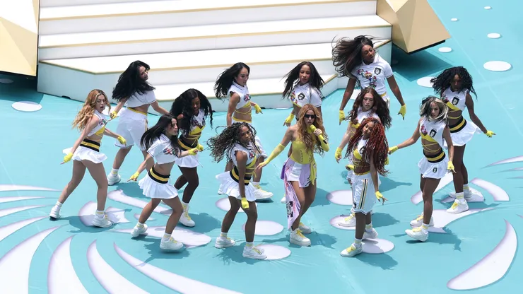 Shakira performs during the Opening Ceremony before the FIFA World Cup 2026 Group A match