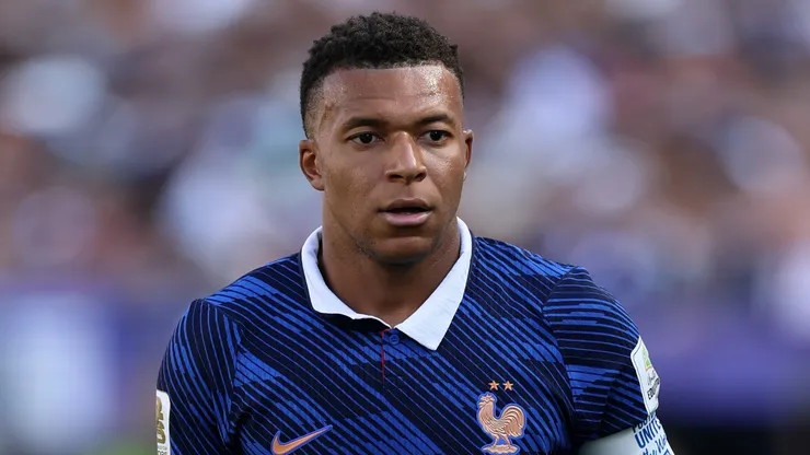 Kylian Mbappe #10 of France.