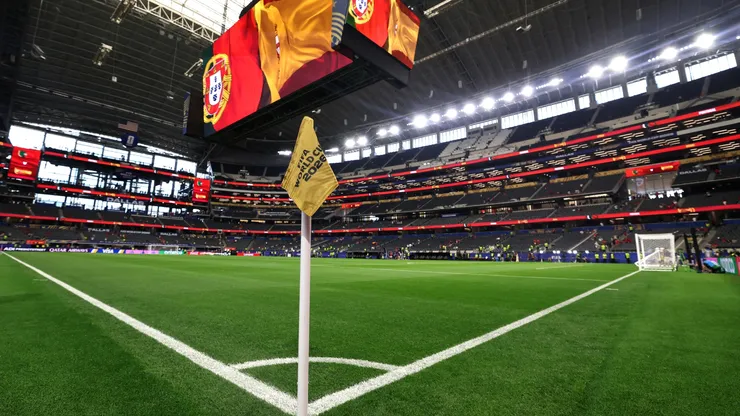General view before the FIFA World Cup 2026 Round of 16 match between at Dallas Stadium