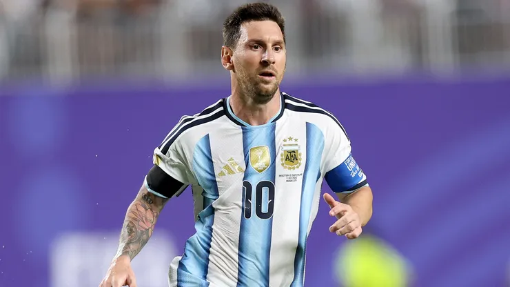 Lionel Messi #10 of Argentina during the FIFA World Cup 2026 Quarter Final match