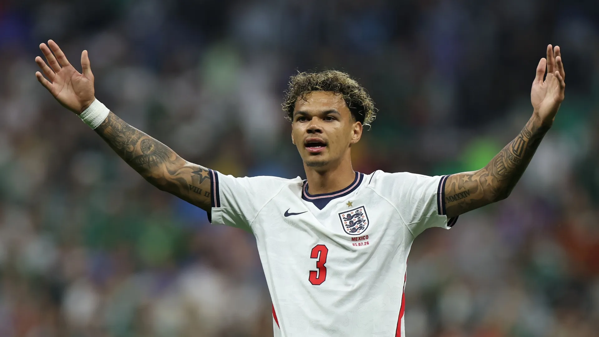 Nico O’Reilly of England.