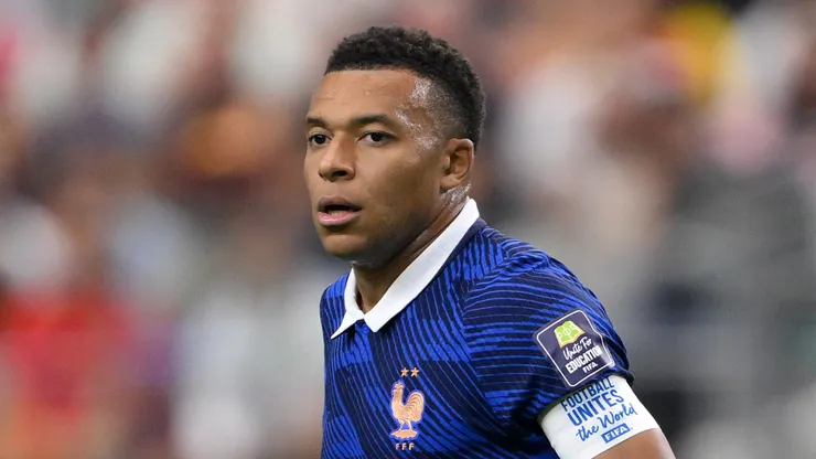 Kylian Mbappe #10 of France.