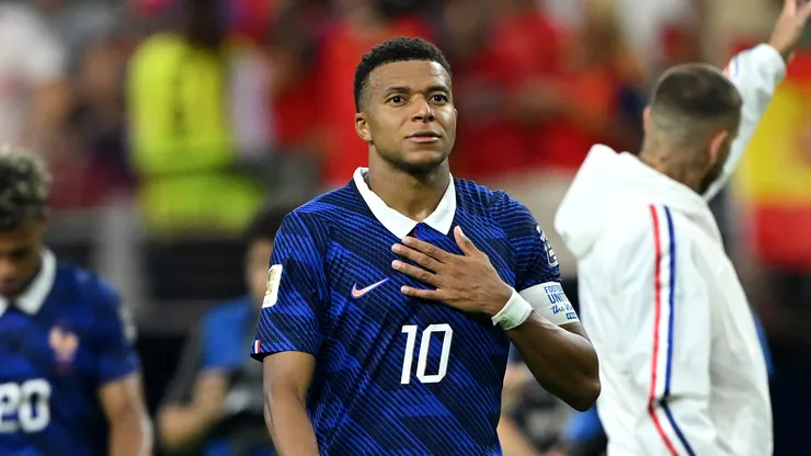 Kylian Mbappe of France.