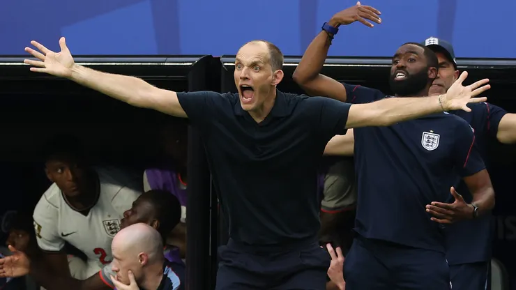 Thomas Tuchel, head coach of England.