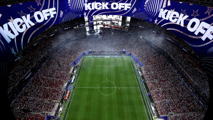 A general view of Atlanta Stadium during the FIFA World Cup 2026 Round of 16 match