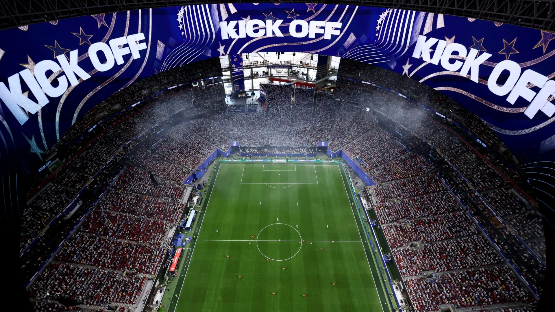 A general view of Atlanta Stadium