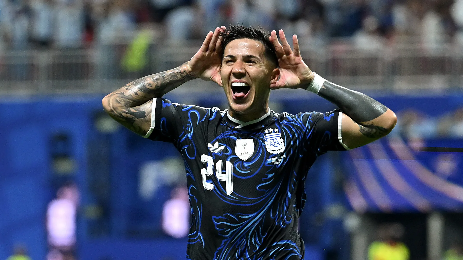 Enzo Fernandez of Argentina.
