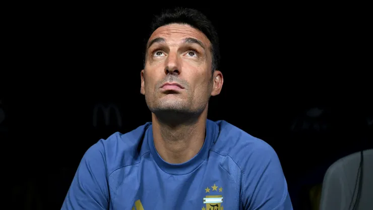 Lionel Scaloni, Head Coach of Argentina, looks on before the FIFA World Cup 2026 Semi Final.
