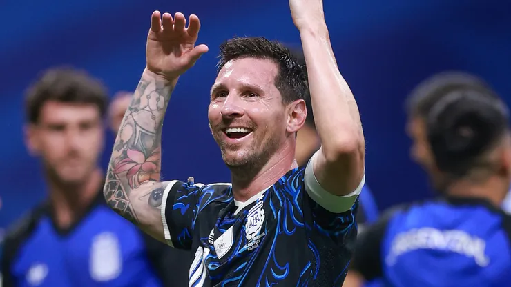 Lionel Messi of Argentina.