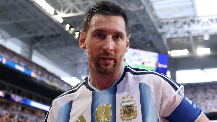 Lionel Messi #10 of Argentina during the 2026 World Cup.