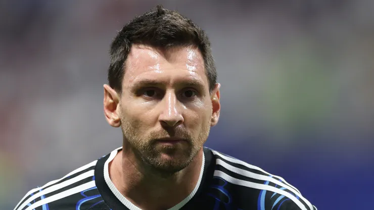 Lionel Messi of Argentina