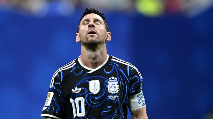 Lionel Messi of Argentina