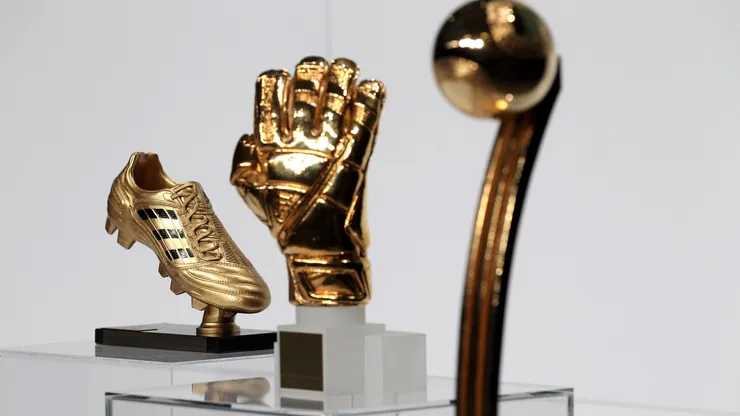 The adidas Golden Boot, the adidas Golden Glove and the adidas Golden Ball.