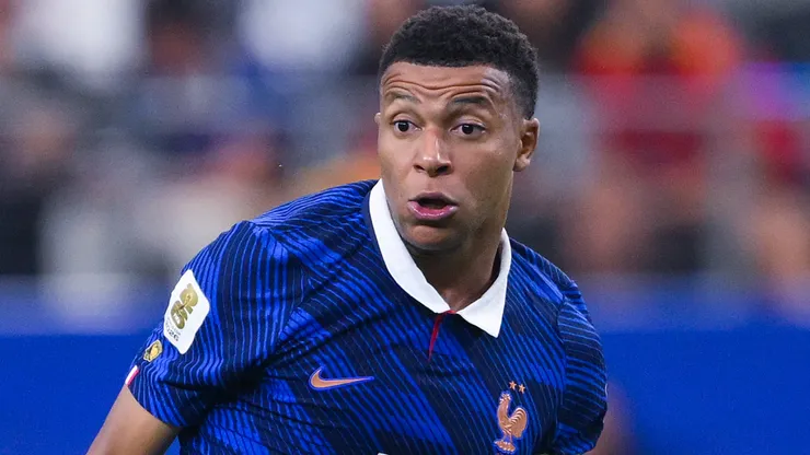 Kylian Mbappe #10 of France.