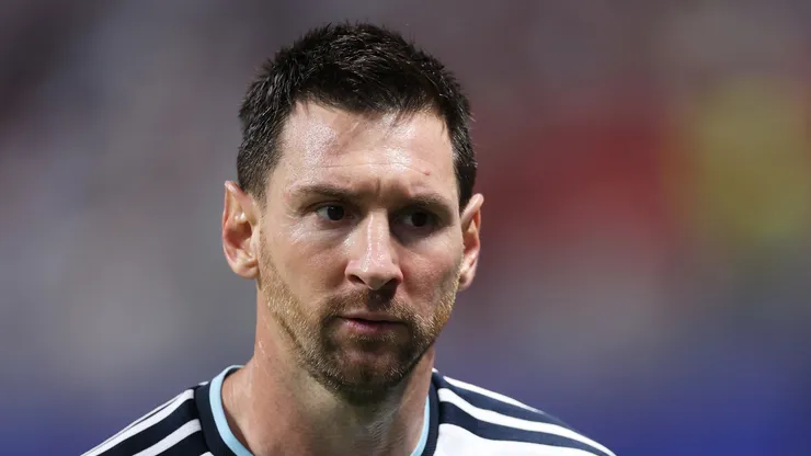 Lionel Messi of Argentina