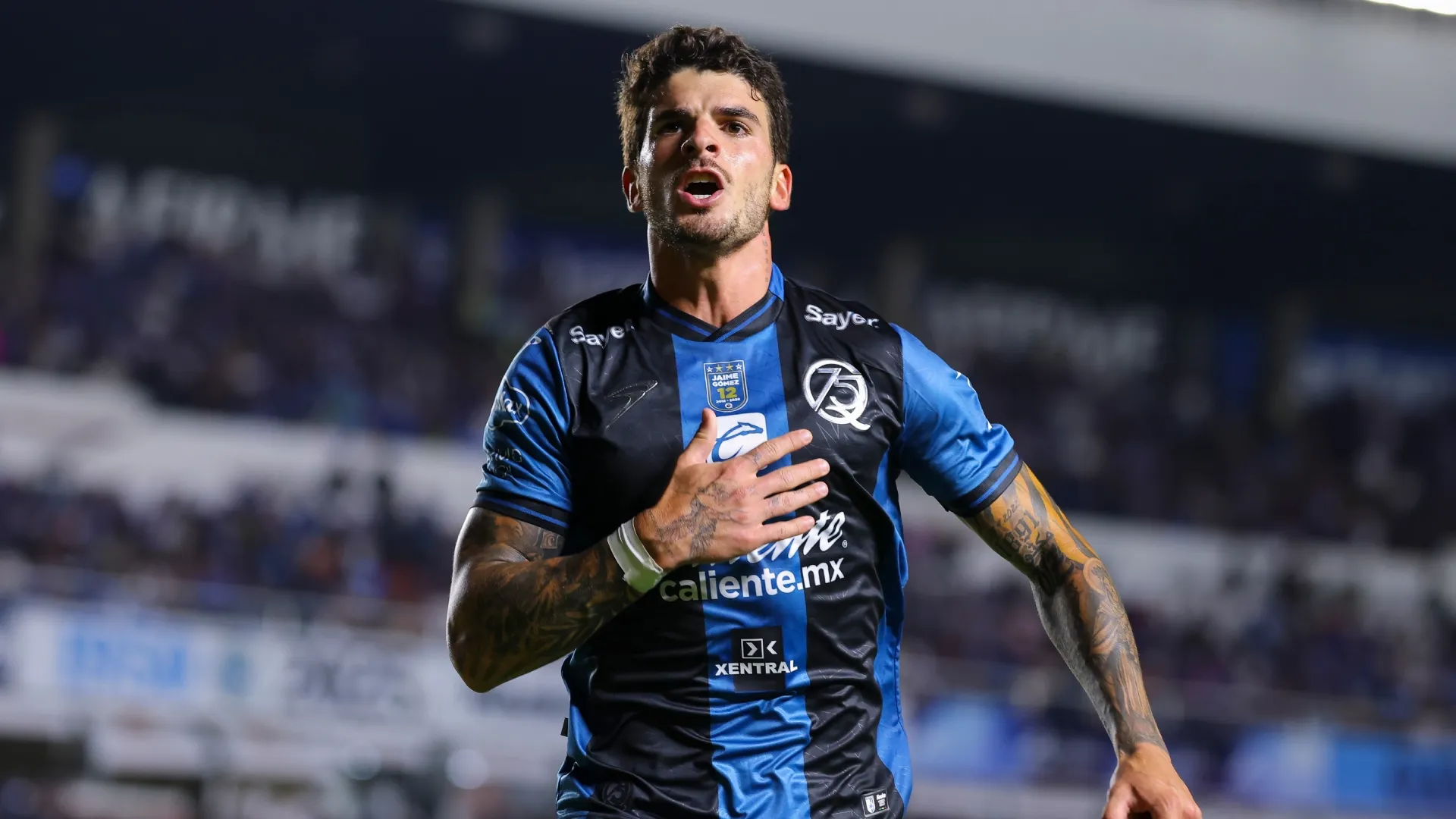 Santiago Homenchenko of Queretaro – Agustin Cuevas/Getty Images