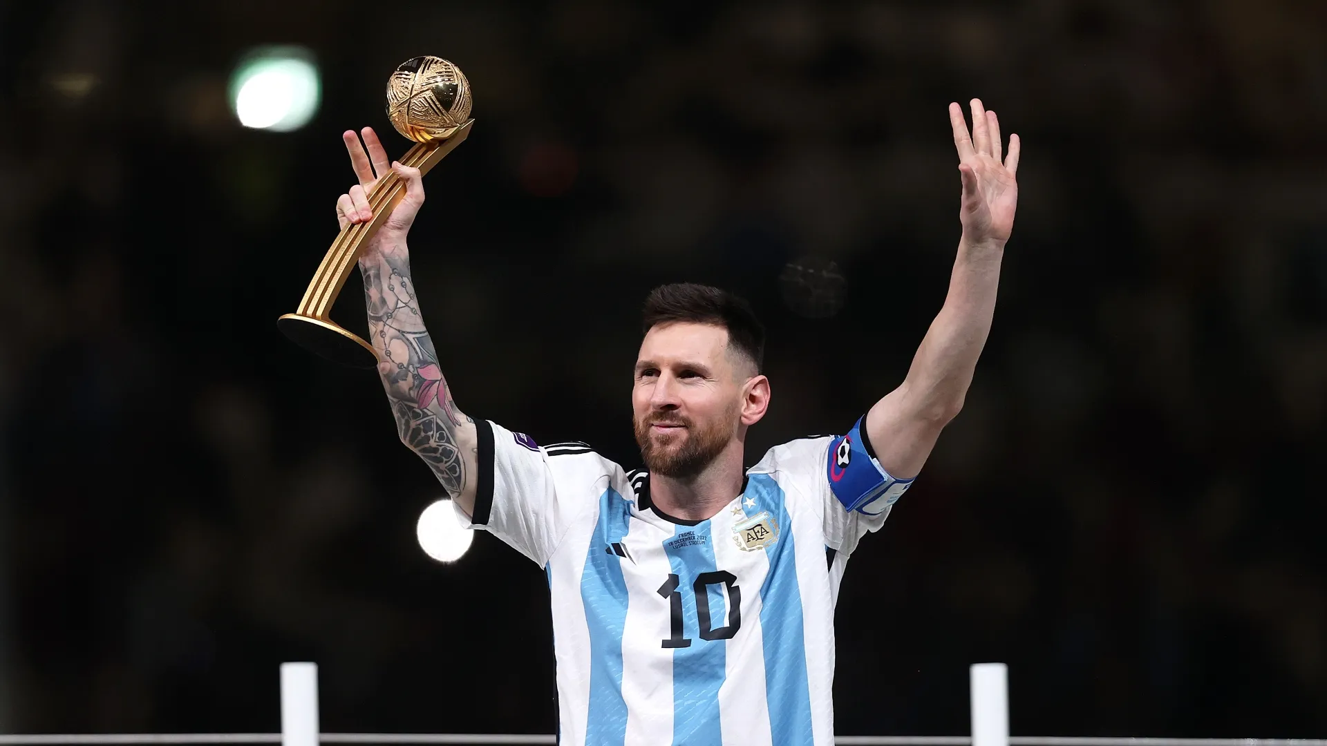 Messi at the 2022 WC in Qatar