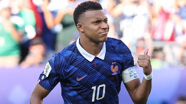 Kylian Mbappe #10 of France.