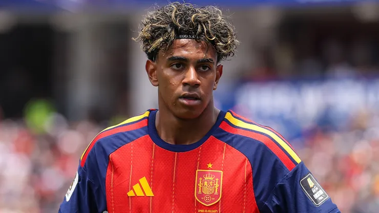 Lamine Yamal #19 of Spain.