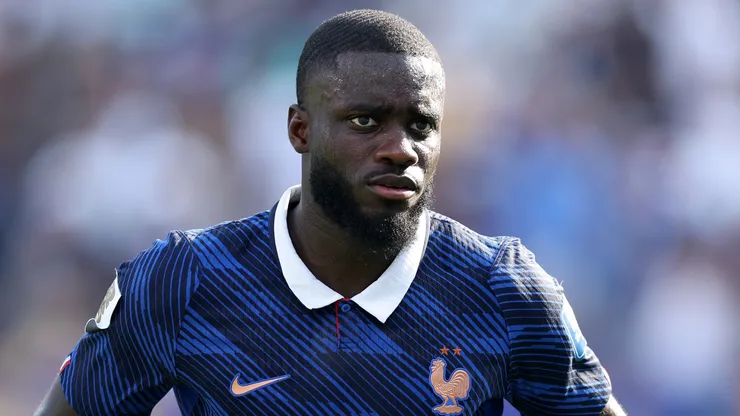 Dayot Upamecano #4 of France during the FIFA World Cup 2026 Round Of 32 match.