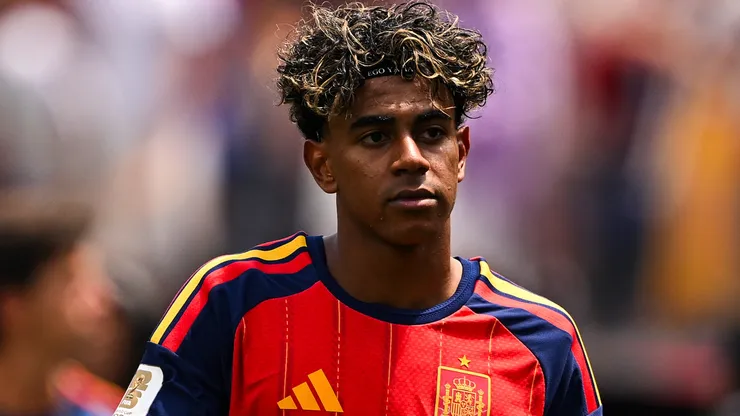 Lamine Yamal #19 of Spain.