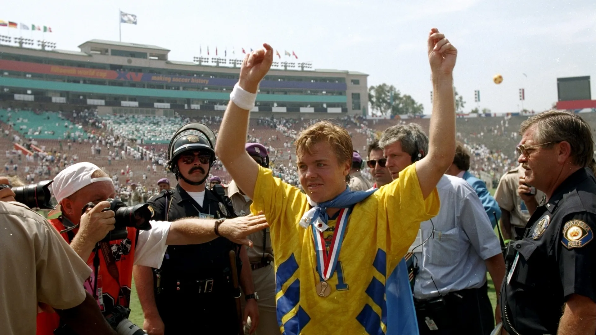Tomas Brolin of Sweden (Getty Images)