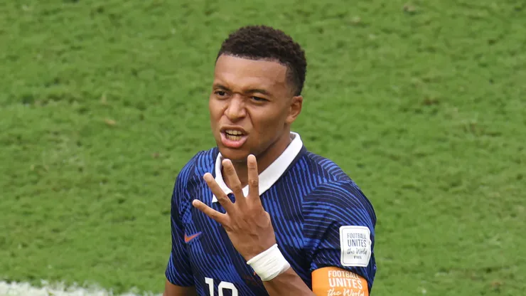Kylian Mbappe of France.