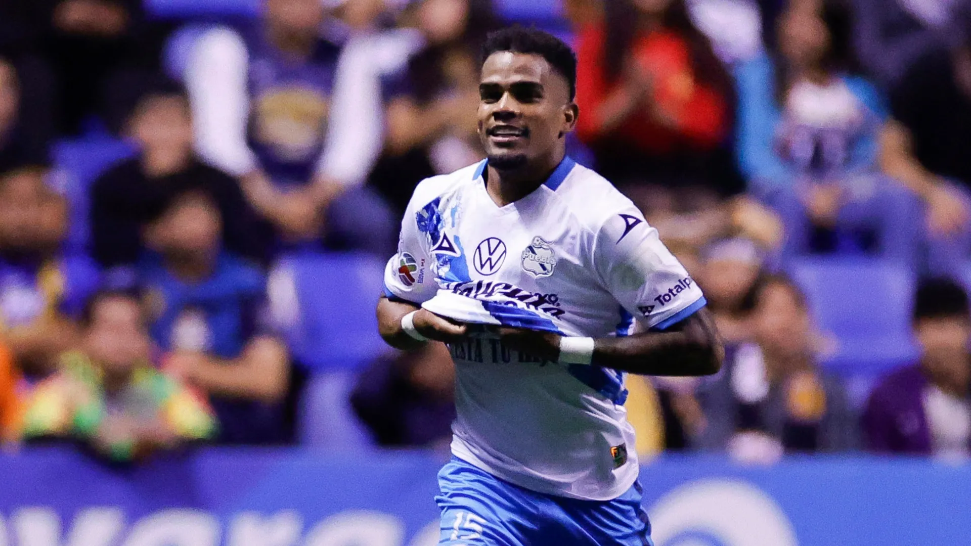 Edgar Guerra of Puebla – Rodrigo Oropeza/Getty Images