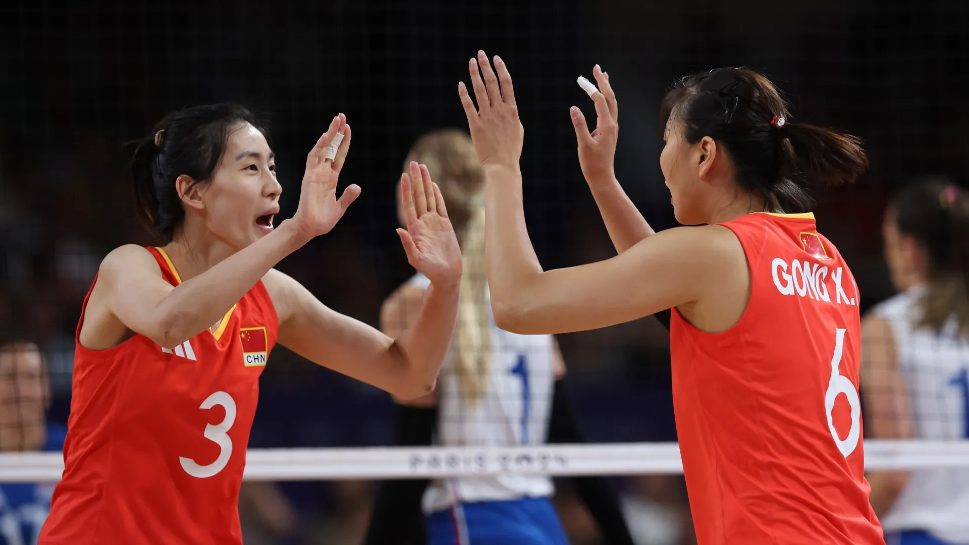 Linyu Diao and Xiangyu Gong of China – Steph Chambers/Getty Images