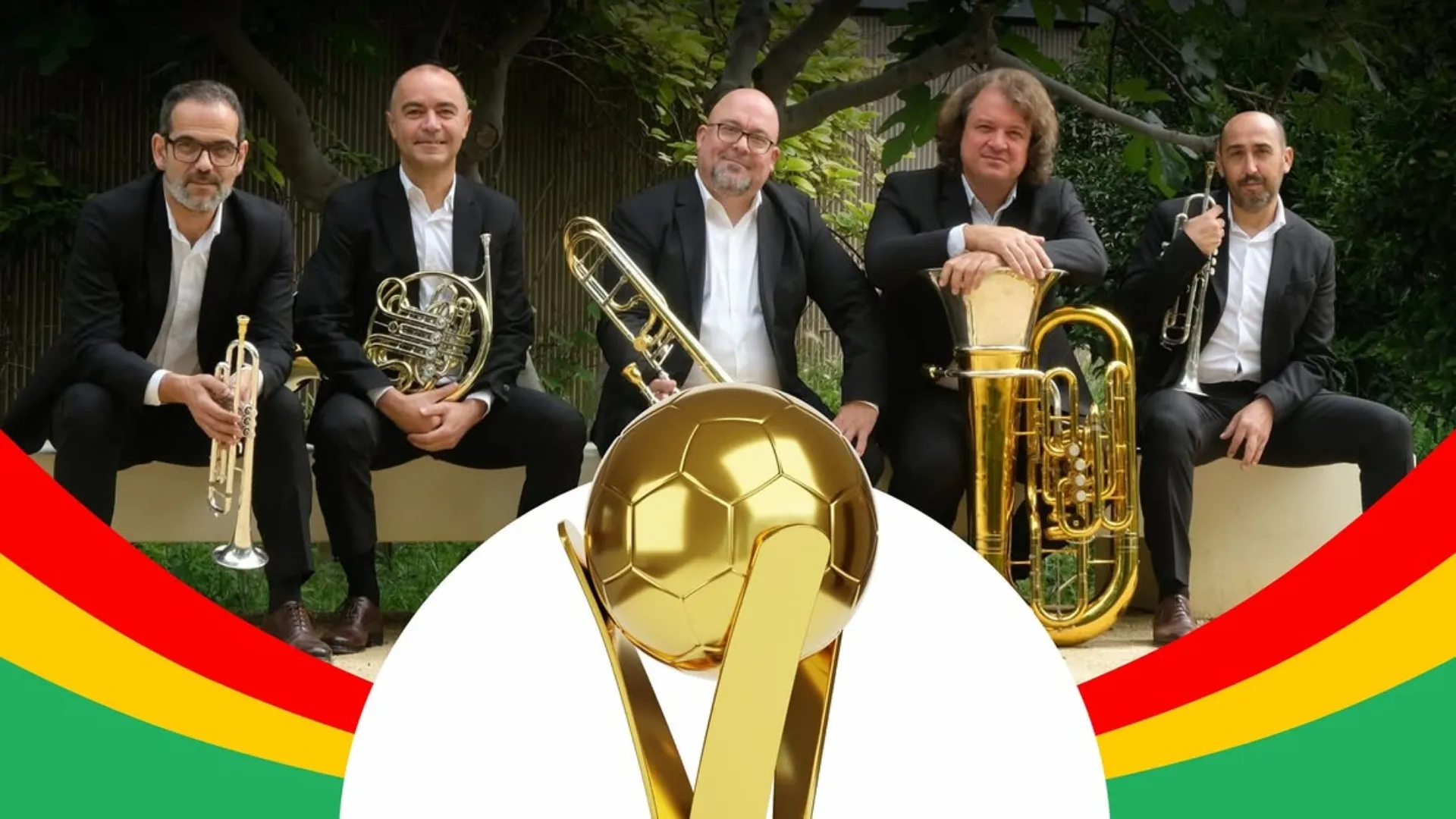 Inda Bonet with his Spanish Brass partners (Source: @spanishbrass)