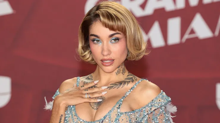 Maria Becerra attends the 25th Latin GRAMMY Awards