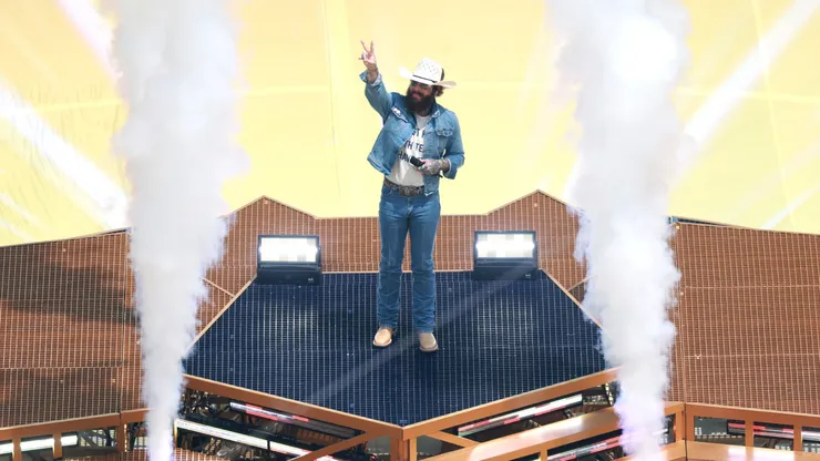 Post Malone performs during the closing ceremony before the FIFA World Cup 2026 Final match