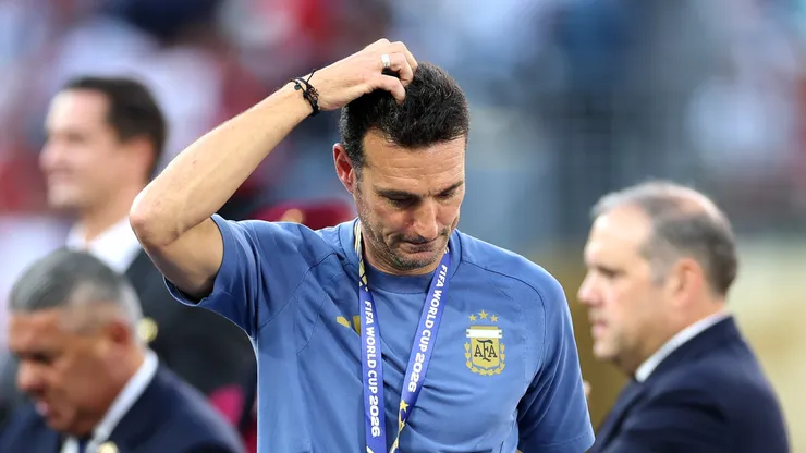 Lionel Scaloni, Head Coach of Argentina.