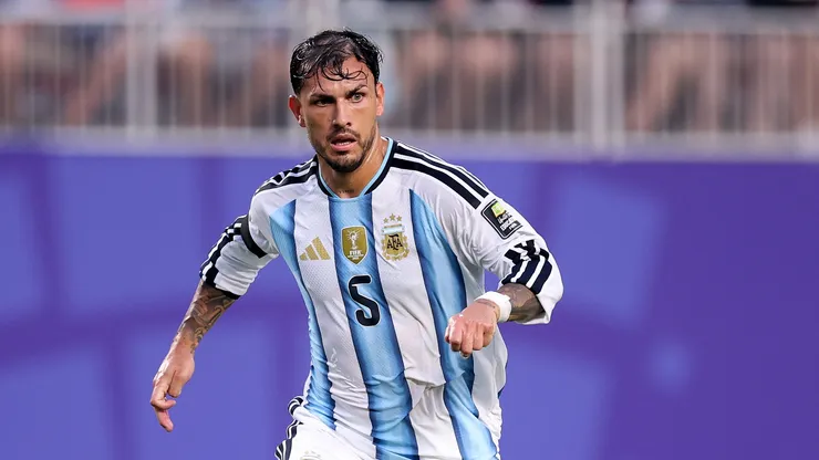 Leandro Paredes #5 of Argentina