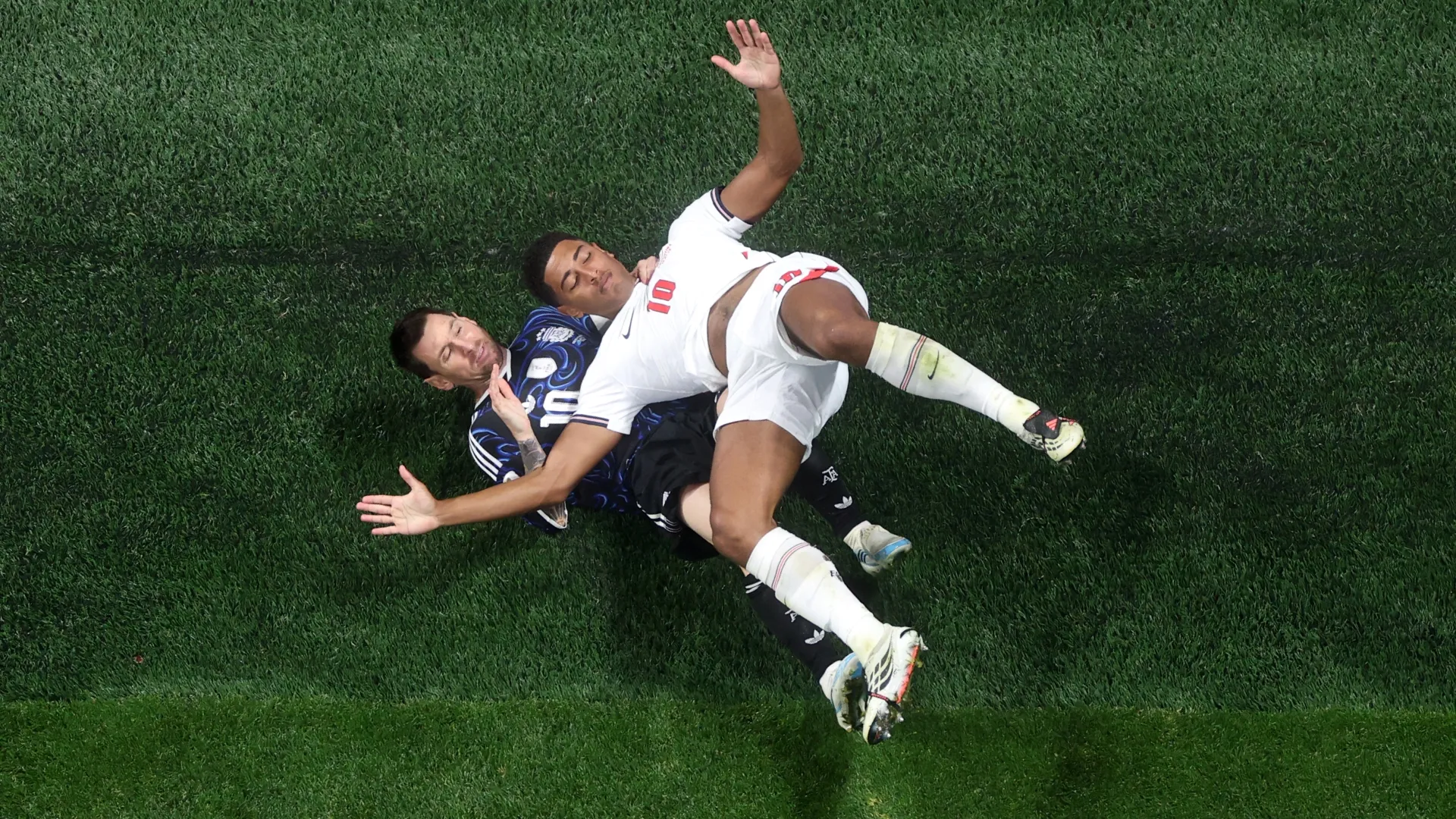 Messi and Bellingham during the 2026 World Cup (Getty Images)