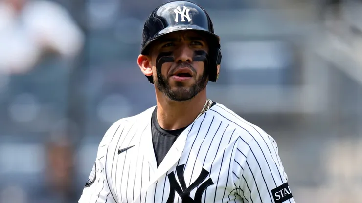 Jose Caballero #72 of the New York Yankees.