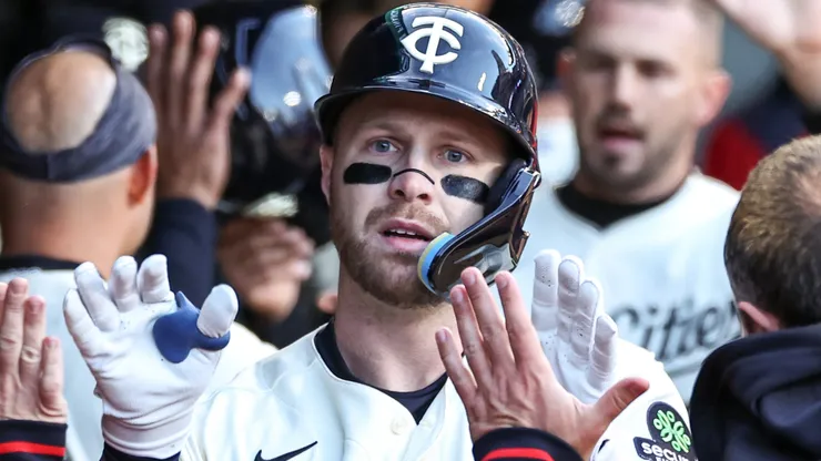 Ryan Jeffers #27 of the Minnesota Twins.