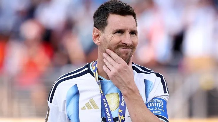 Lionel Messi #10 of Argentina.