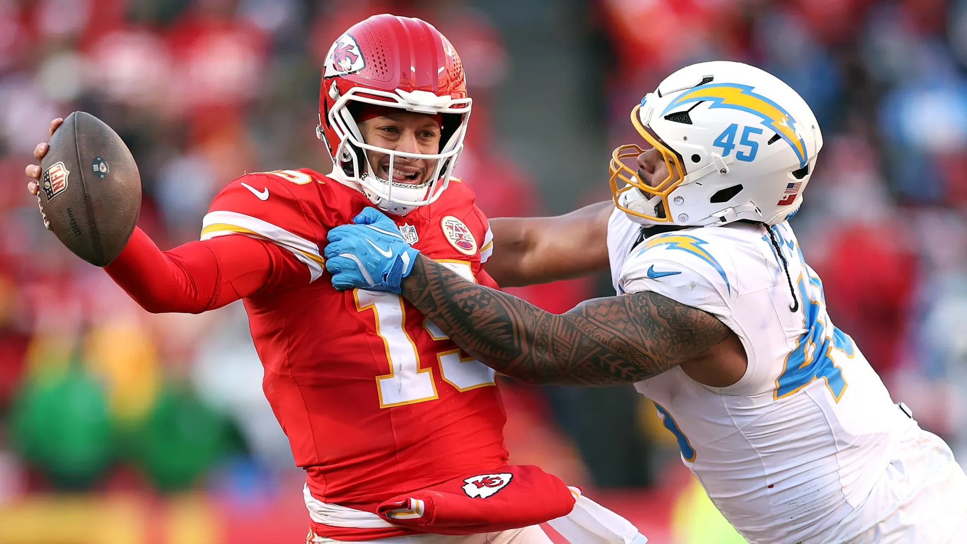 Kansas City Chiefs quarterback Patrick Mahomes