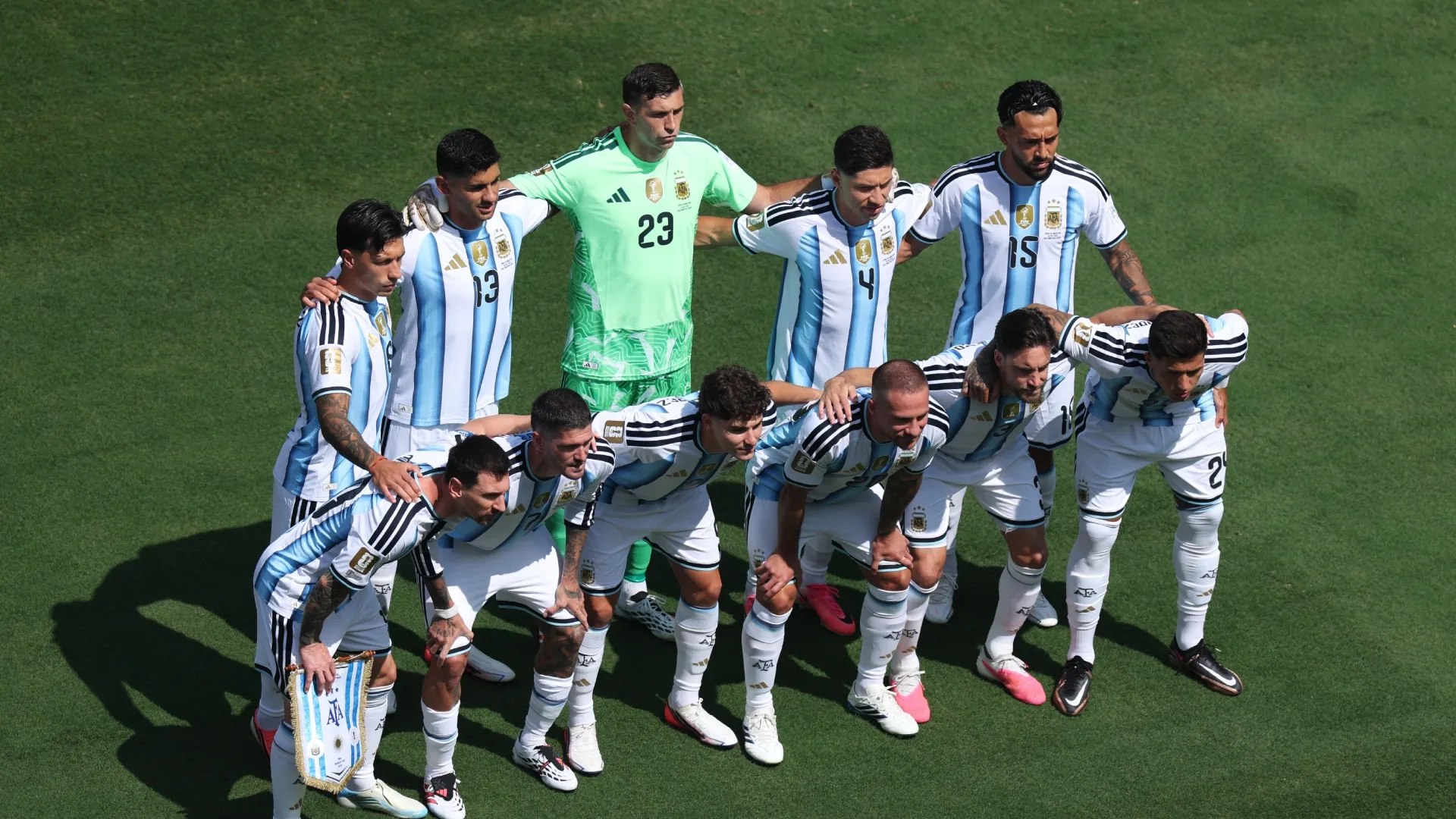 Argentina’s lineup at 2026 World Cup final.