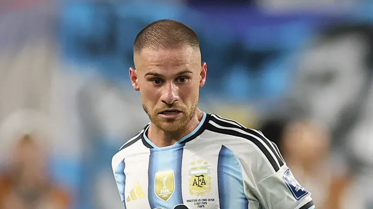 Alexis Mac Allister of Argentina