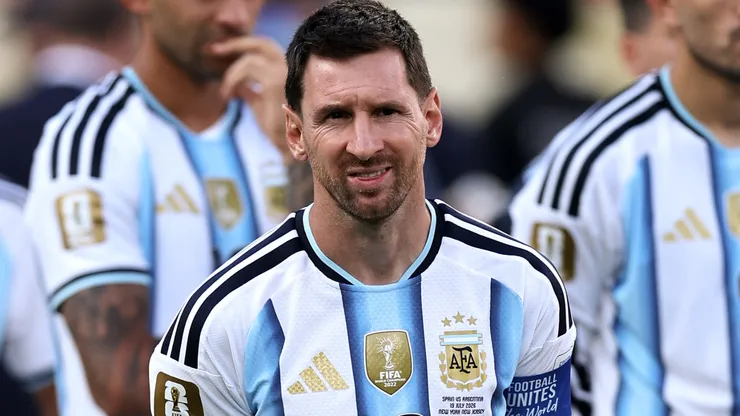 Lionel Messi #10 of Argentina.