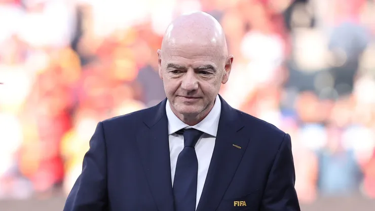 FIFA President Gianni Infantino at 2026 World Cup final.